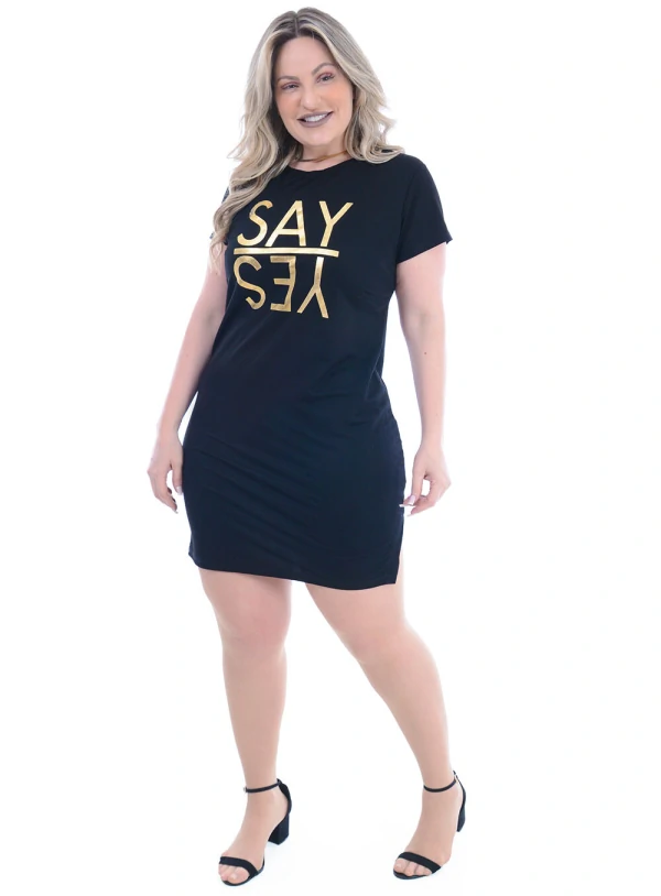 Vestido Plus Size Luz