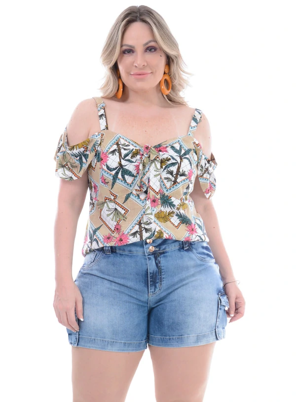 Blusa Plus Size Capricórnio