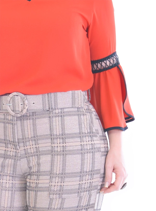 Blusa Plus Size Grissa