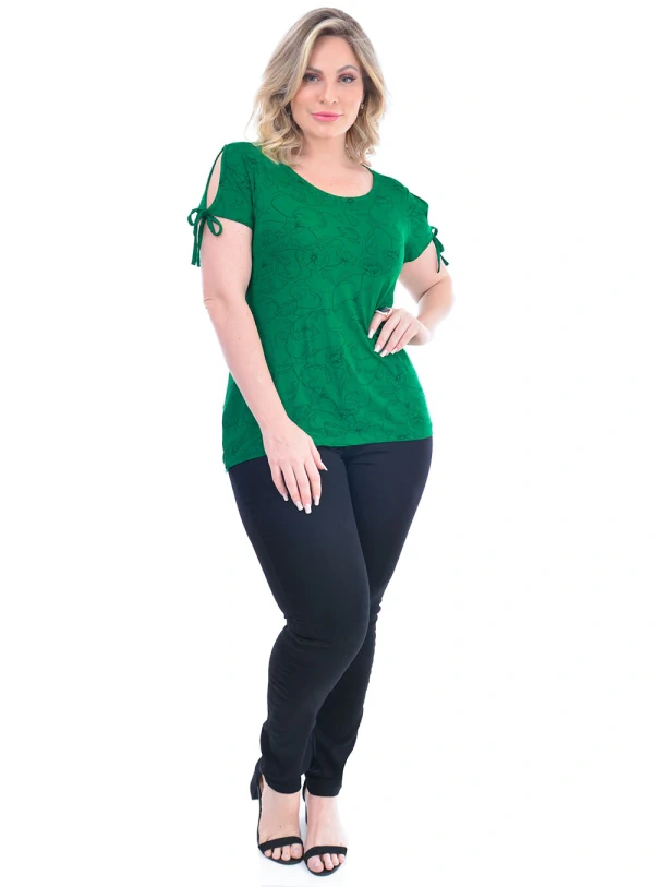 Blusa Plus Size Manuelina
