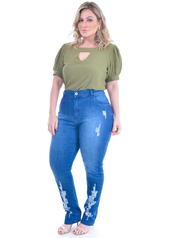 Calça Jeans Plus Size Messina