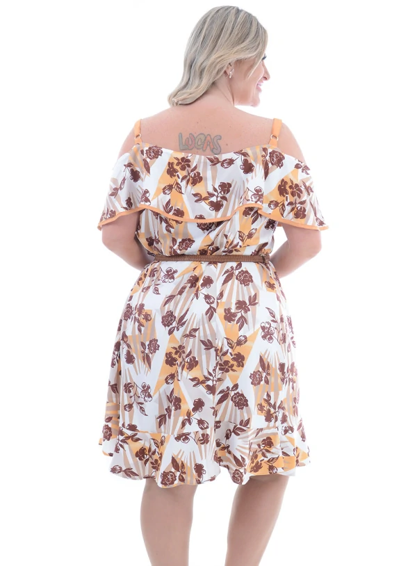 Vestido Plus Size Ação