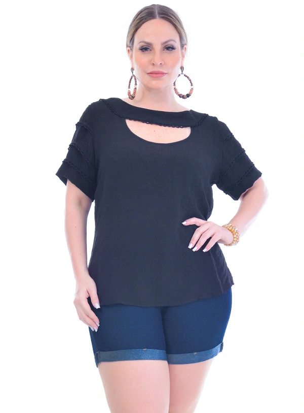 Blusa Plus Size Princesa