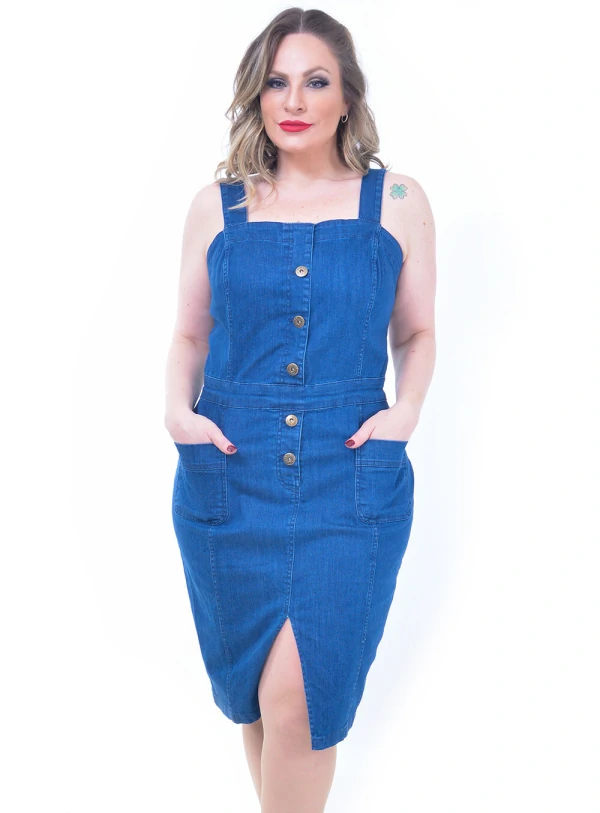 Vestido Plus Size Barbara