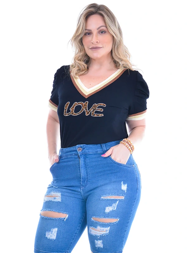 Blusa Plus Size Málaga