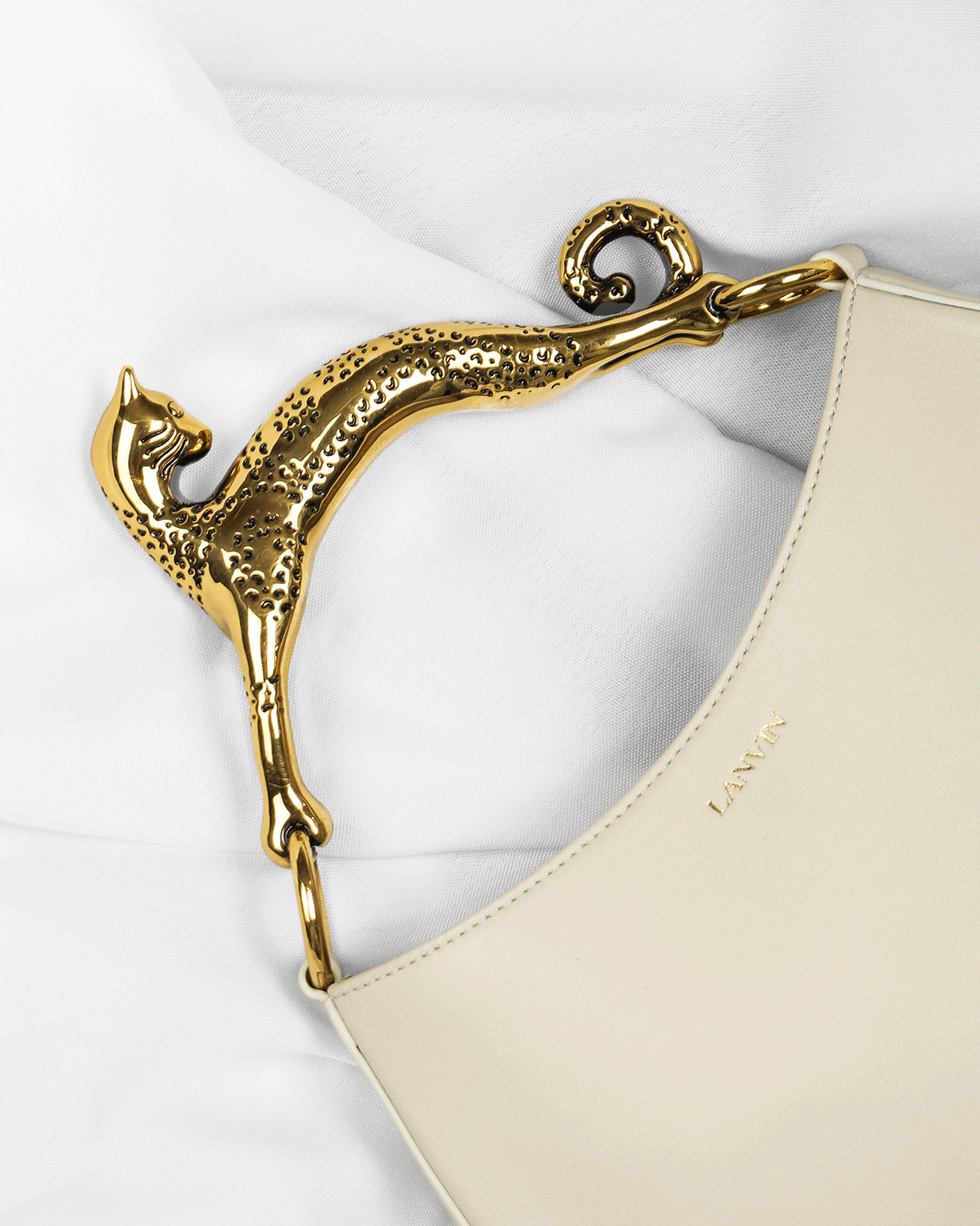 FotoBolsa Lanvin Tote Cat Ivory