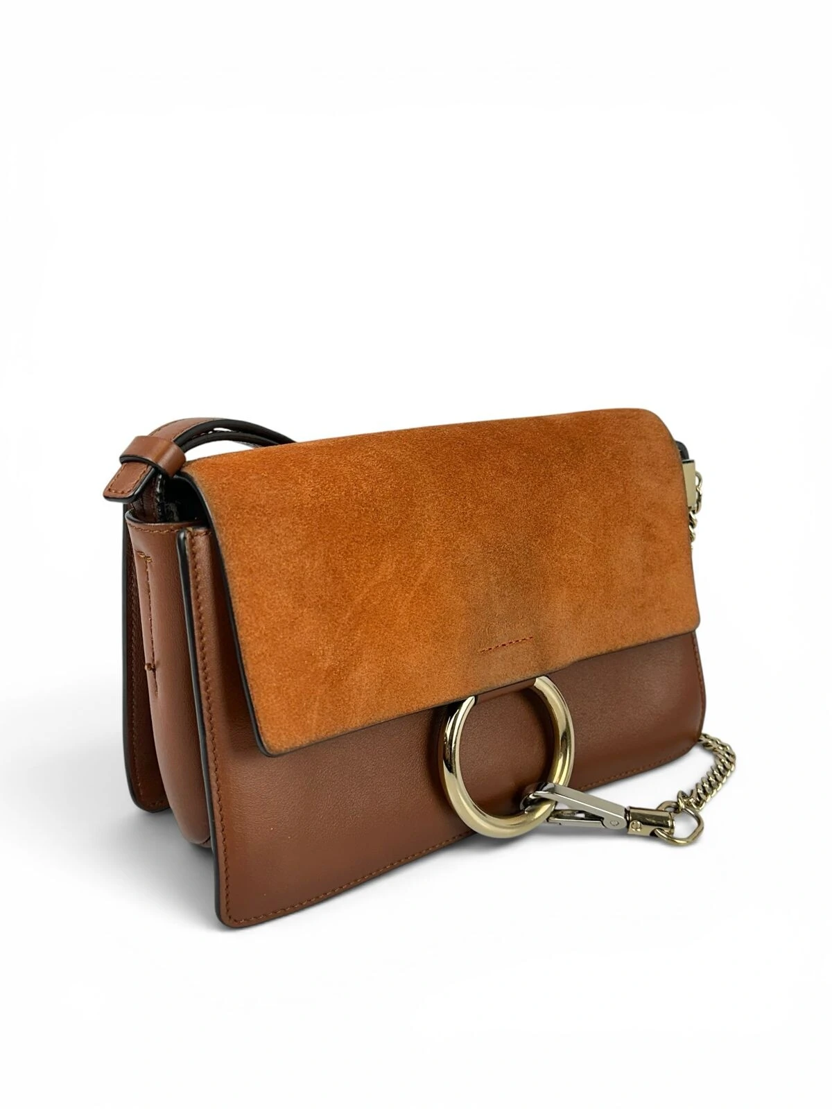 FotoBolsa Chloé Faye Small Caramelo