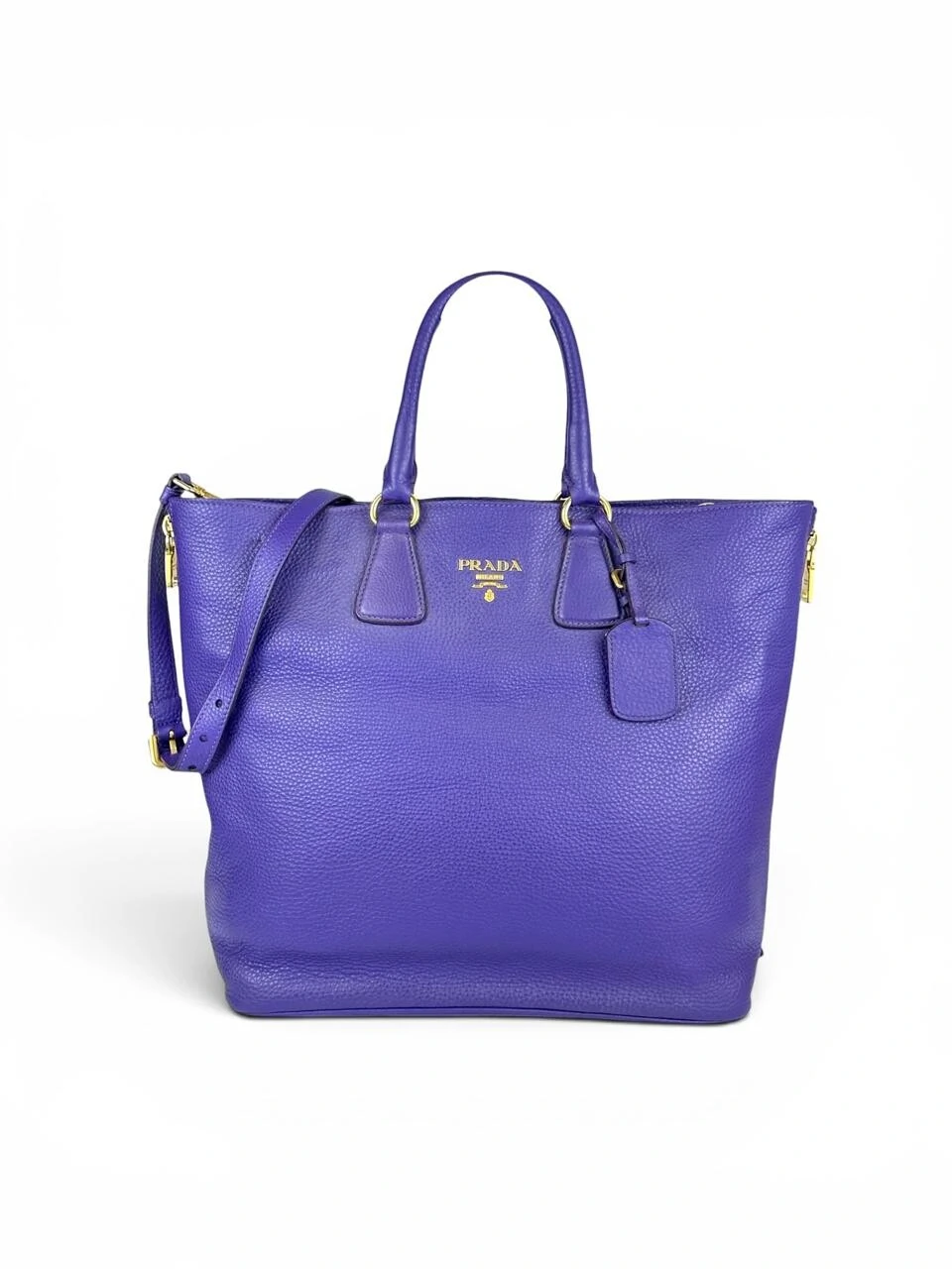 FotoBolsa Prada Vitello Daino Roxa