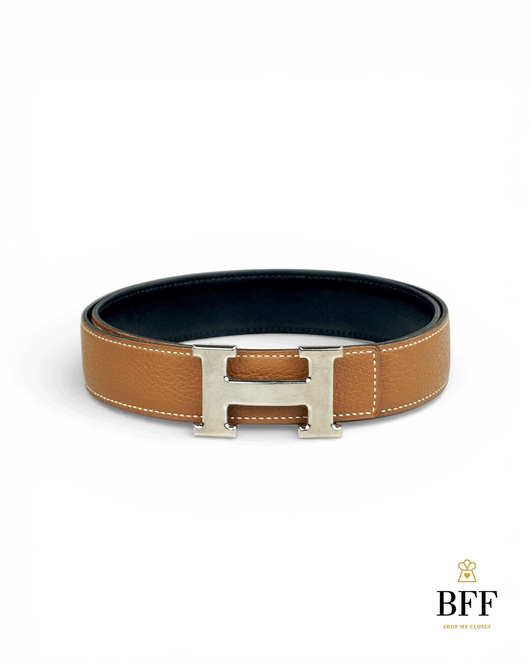 FotoCinto Hermès H Reversível Noir/ Gold