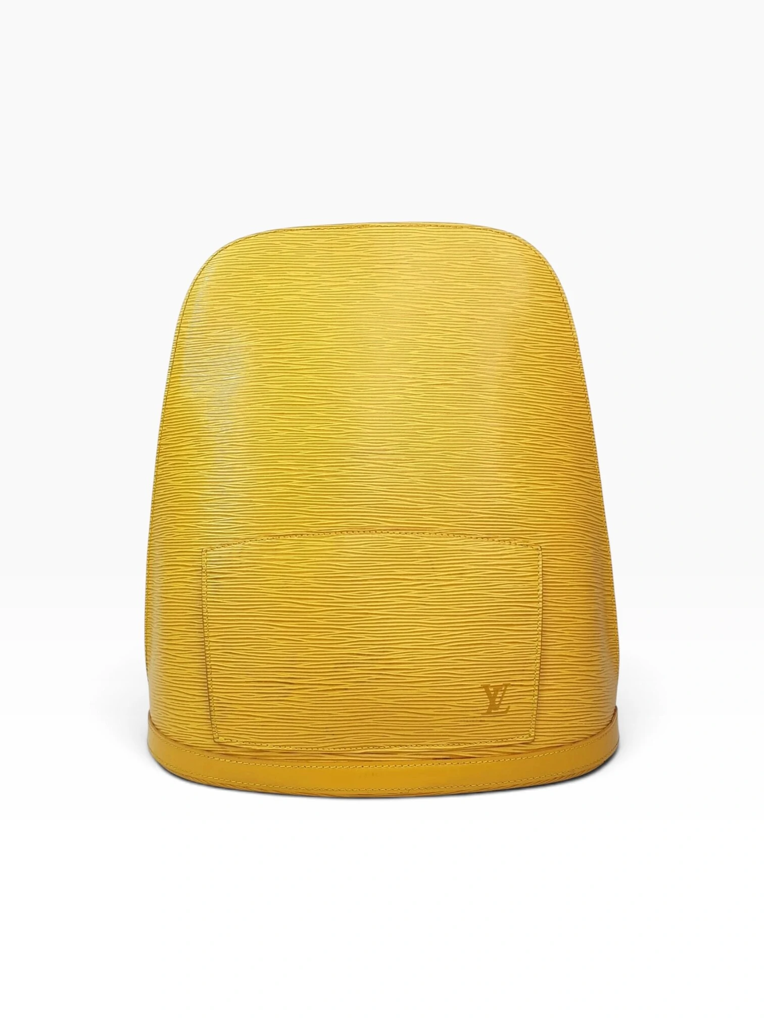 Foto Mochila Louis Vuitton em Couro EPI Amarela