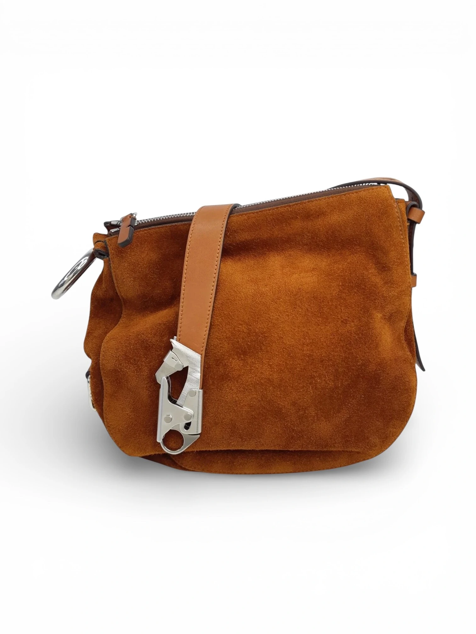 FotoBolsa Burberry Knight Camurça Bag Caramelo