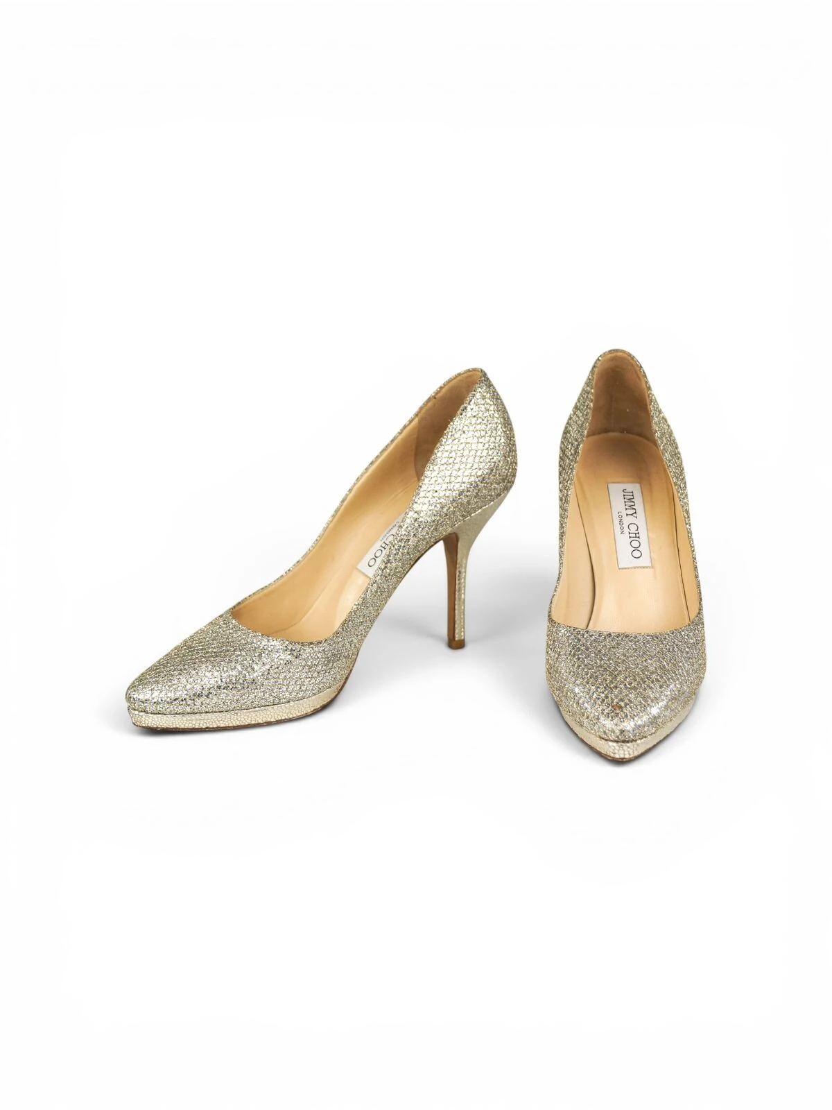 FotoSapato Jimmy Choo Dourado