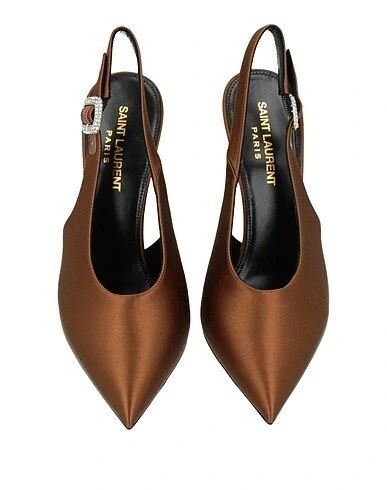FotoSapato Saint Laurent Scarpin Yasmeen Brown