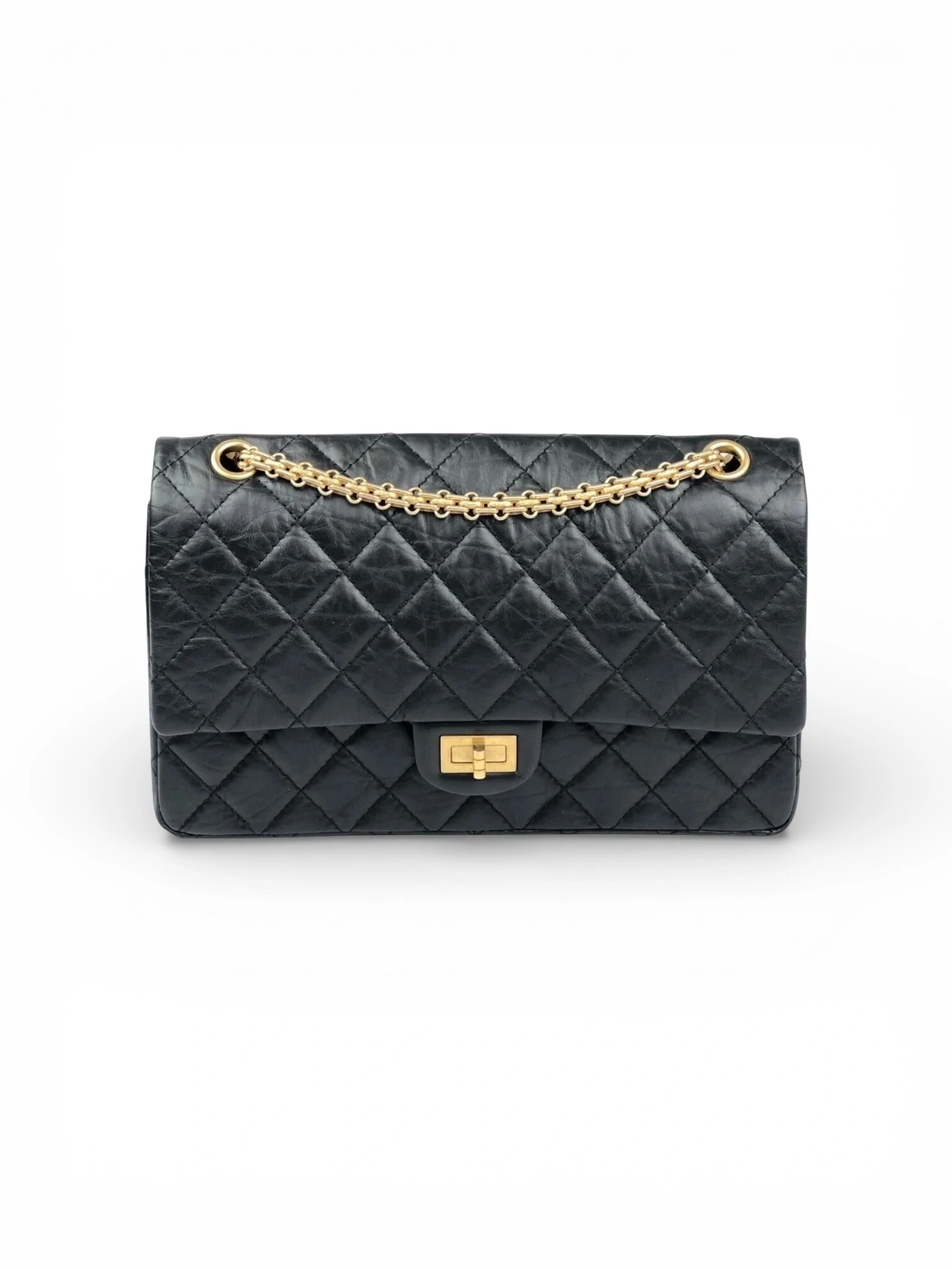 FotoBolsa Chanel 2.55 Reissue Classic Double Flap Preta