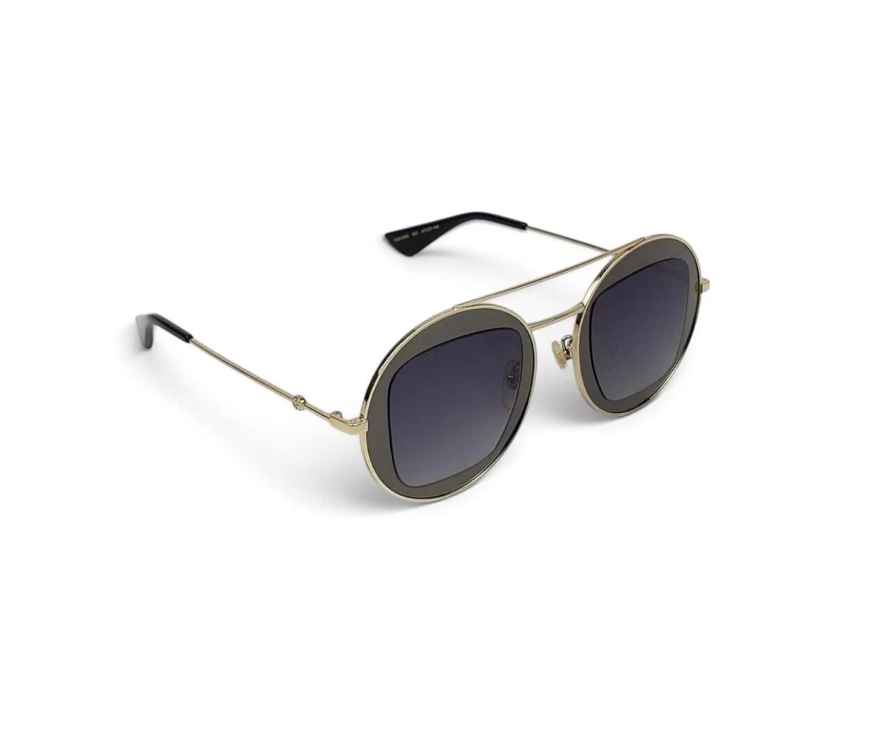 Foto Óculos de Sol Gucci GG0105S Redondo Preto