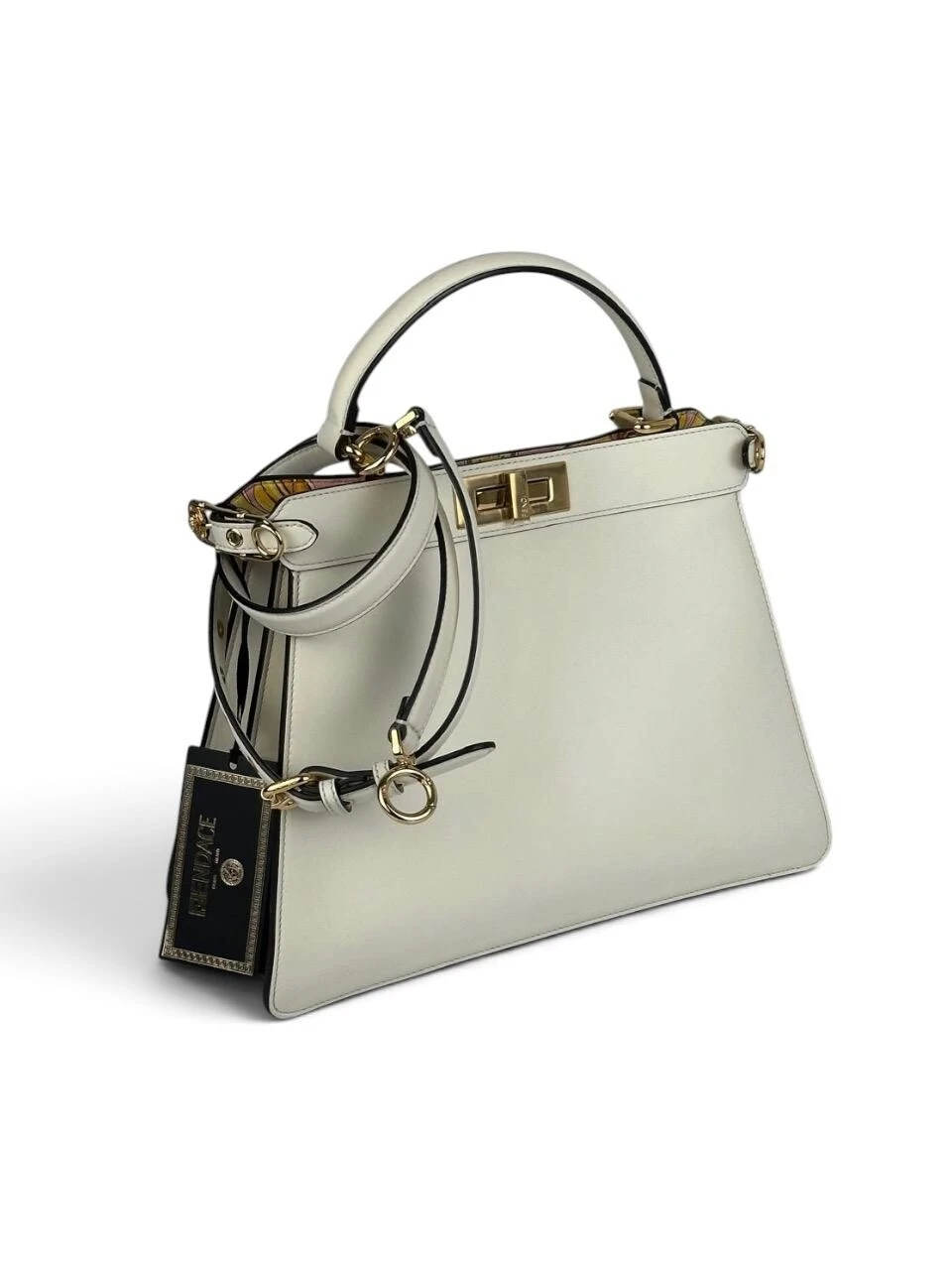 Foto Bolsa Fendi x Versace Peekaboo Média Branca