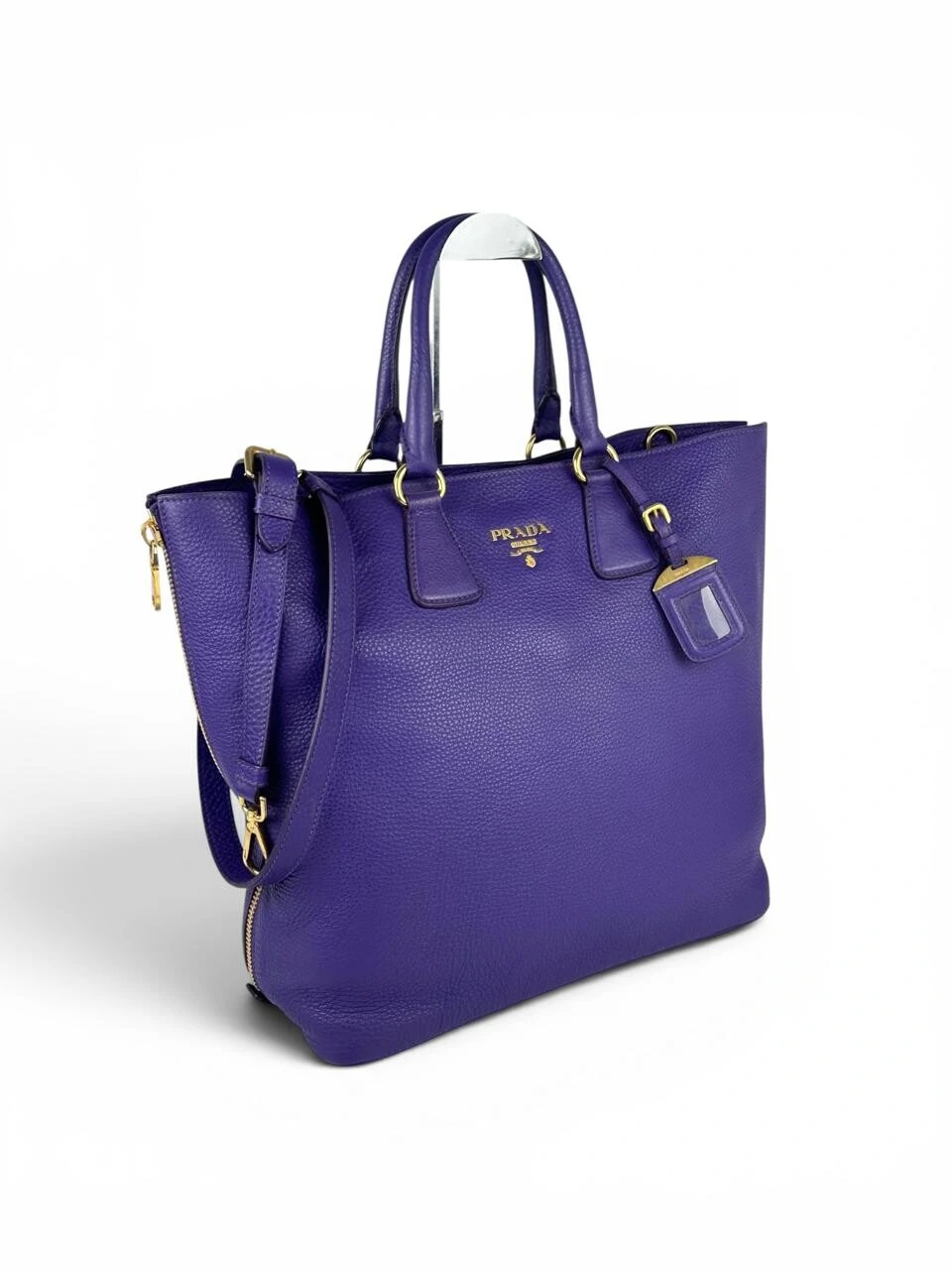 FotoBolsa Prada Vitello Daino Roxa
