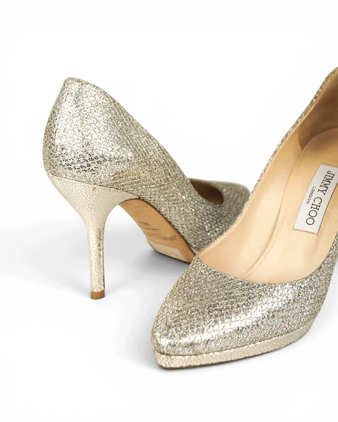 FotoSapato Jimmy Choo Dourado