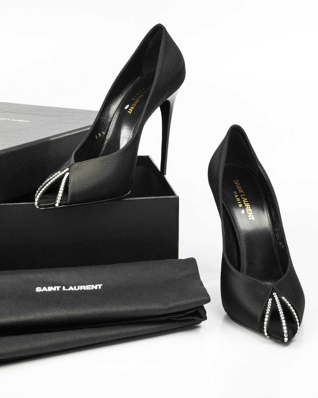 FotoSapato Saint Laurent Scarpin Martinique Preto