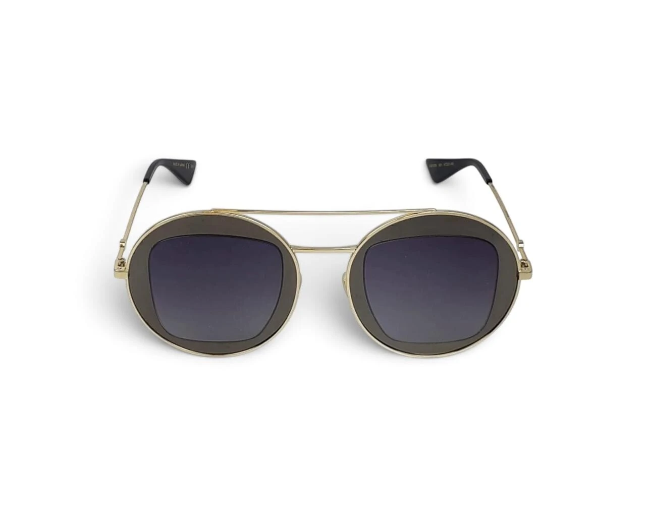 Foto Óculos de Sol Gucci GG0105S Redondo Preto