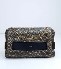Bolsa Chloé Chloé Snakeskin Medium Elle Bag Snake
