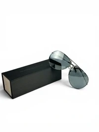 Óculos De Sol Porsche Design P'8478 Titanio Com 2 Lentes Azul Espelhado