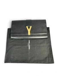 Clutch Yves Saint Laurent Y Ligne Preta