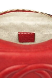 Bolsa Gucci Soho Disco Vermelha
