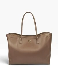Chanel Archetype Shopping Tote Large Light Brown