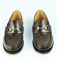 Sapato Gucci Horsebit Marrom