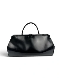 Bolsa Prada Spazzolato Frame Preta