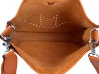 Bolsa Hermès Evelyne Gm Laranja