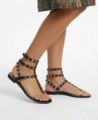 Sandália Valentino Rockstuds Preta