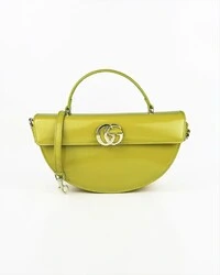 Bolsa Gucci Half Moon Medium Chartreuse