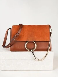 Chloé Faye Small Caramelo