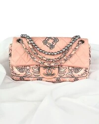 Chanel Bandana Paisley Single Flap – Rosa