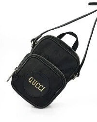 Bolsa Gucci Off The Grid Double Zip Mini Preta
