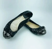 Sapatilha Dior Sapatilha Verniz Preta