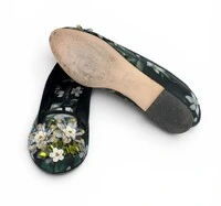 Sapatilha Dolce & Gabbana Blossom Crystal Ballet Flats