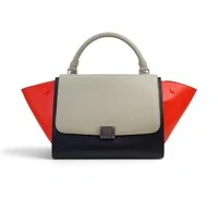 Bolsa Celine Trapeze Small Tricolor