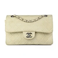 Bolsa Chanel Doubleflap 11.12 Lambskin Off White