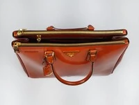 Prada Galleria Spazzolato Arancio Fume