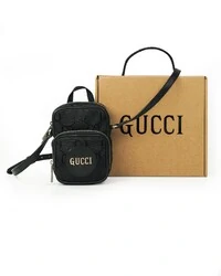 Bolsa Gucci Off The Grid Double Zip Mini Preta