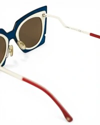 Óculos Fendi Orchidea Azul e Branco