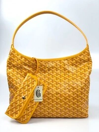 Bolsa Goyard Pre-Owned Goyardine Boheme Amarela