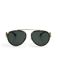 Óculos De Sol Versace Medusa Aviator Preto
