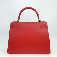 Bolsa Hermès Kelly 28 Epsom Rouge Casaque