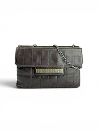Bolsa Chanel Chocolate Bar Shoulder Marrom