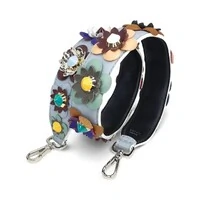 Alça de Bolsa Fendi Strap You Floral Multicolor
