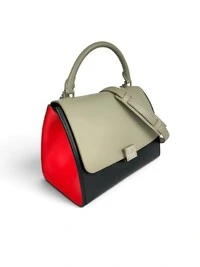 Bolsa Celine Trapeze Small Tricolor